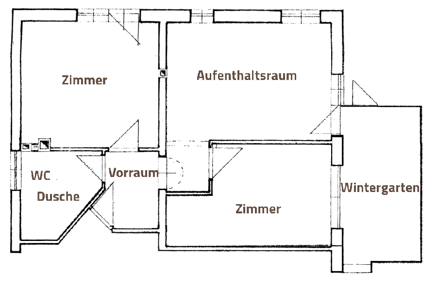 sketch apartement Arnika sketch apartement Arnika
